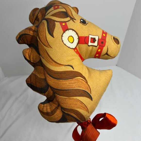 Vintage Stick Hobby Horse Wood Handle - Picture 4 of 7